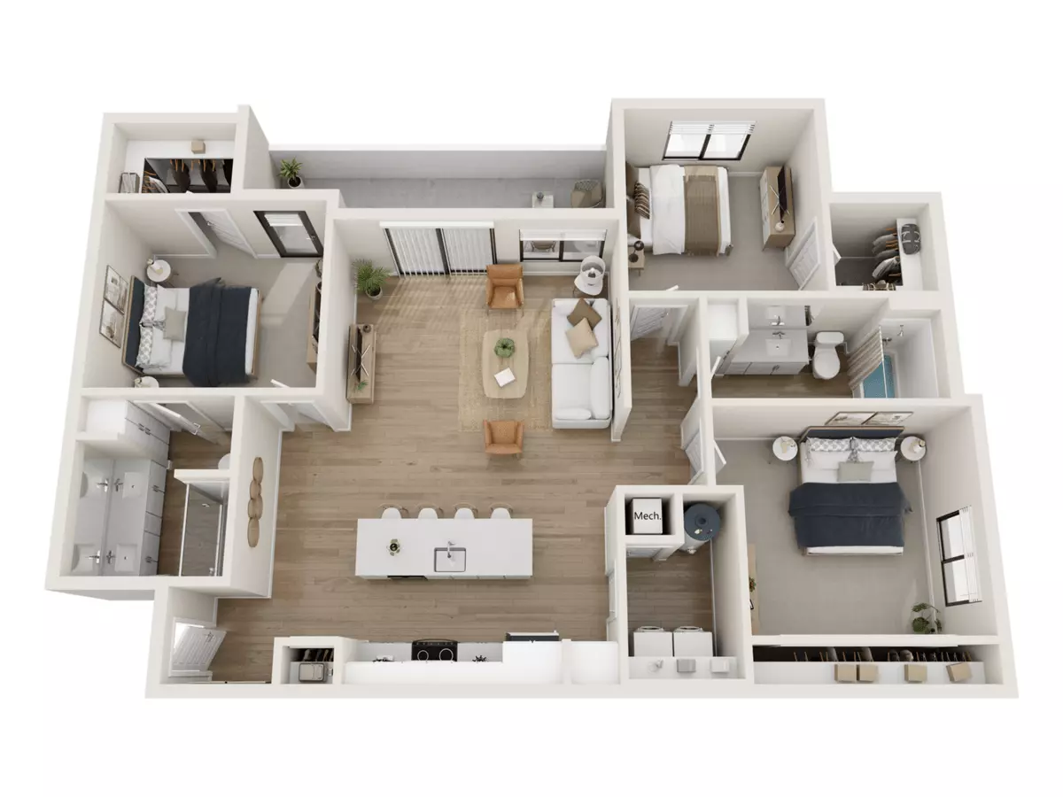 Steel 22-2165 floor plan
