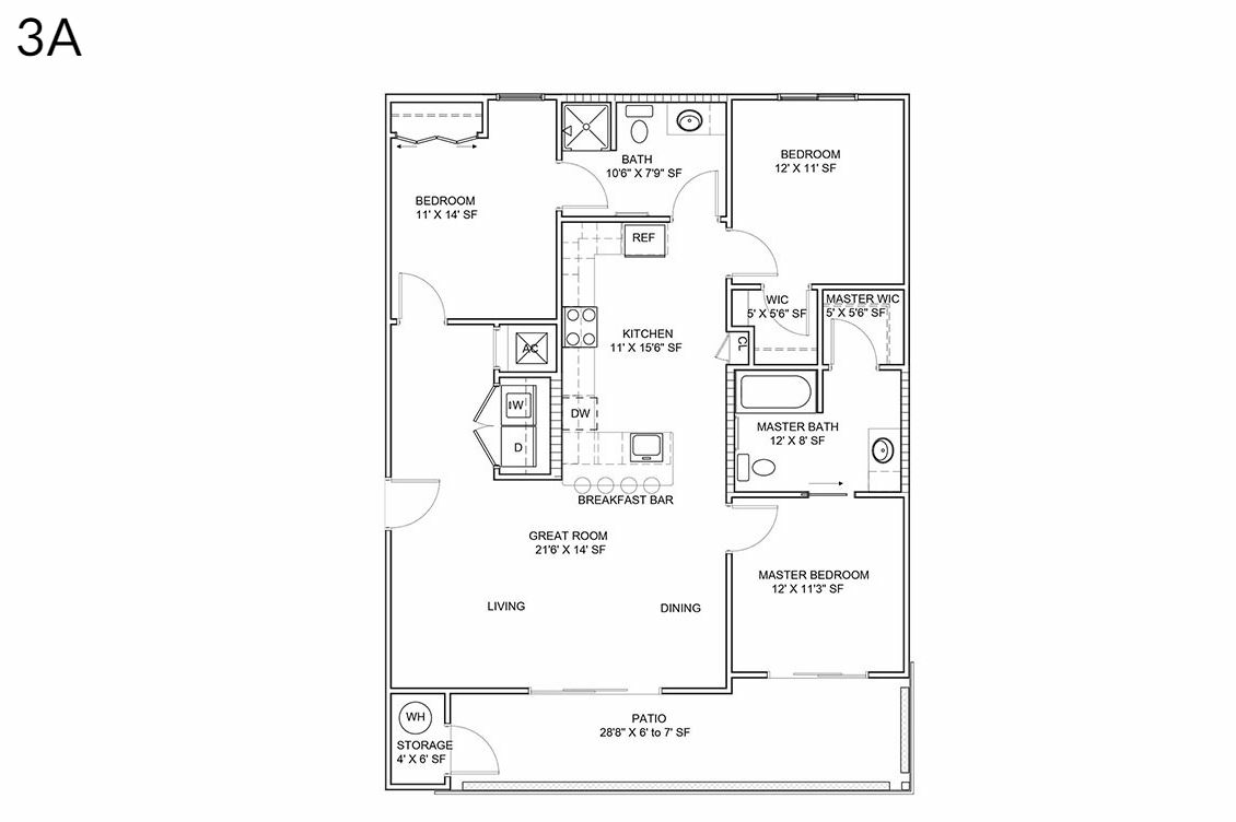 3A floor plan