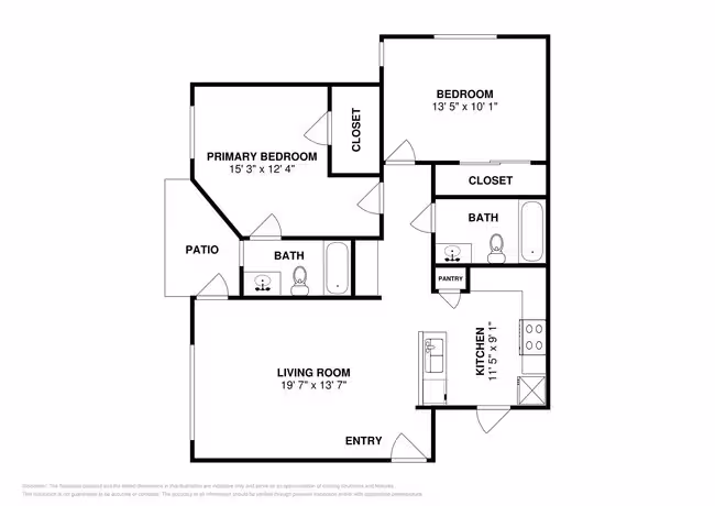 Cerulean floor plan