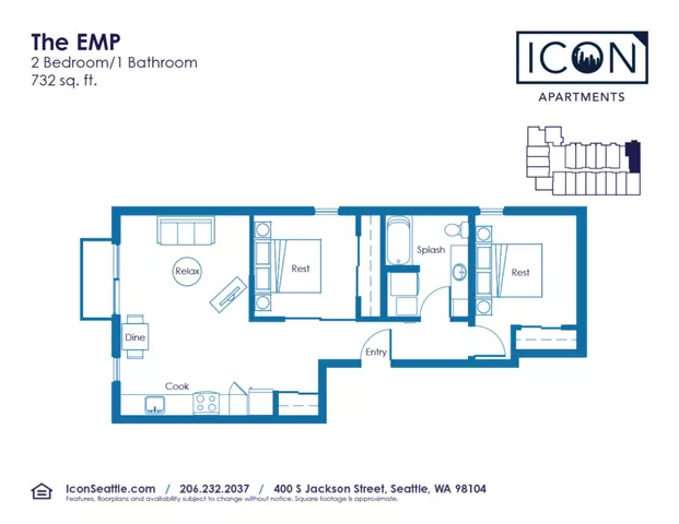 THE EMP 715 floor plan