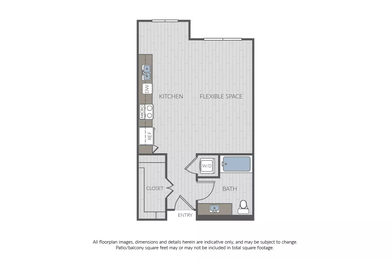 Unit 1-121 1-121 floor plan