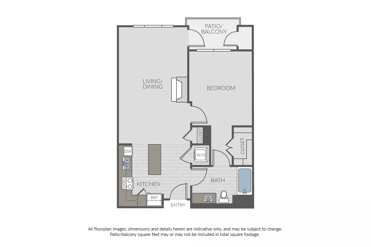 Unit 2-419 2-419 floor plan