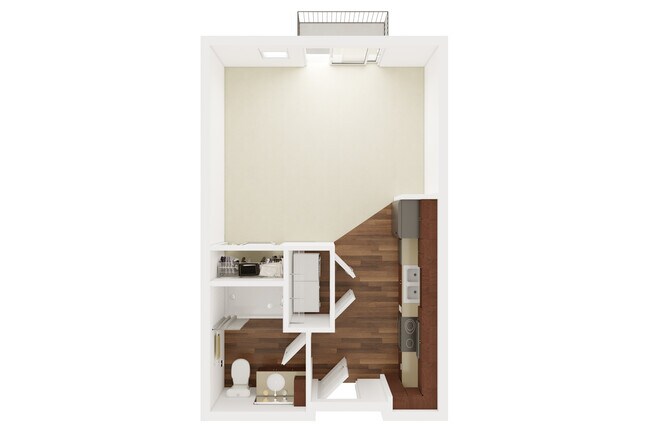 Studio 531 floor plan
