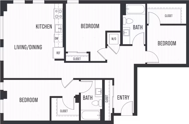 3A 737 floor plan