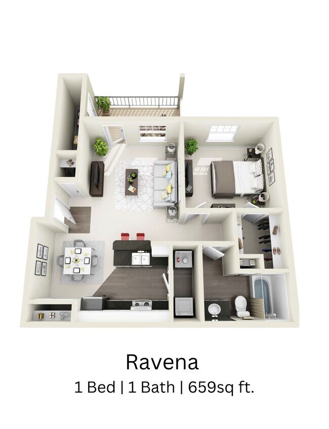 1x1 12-305 floor plan