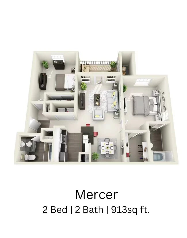 2x2 08-107 floor plan