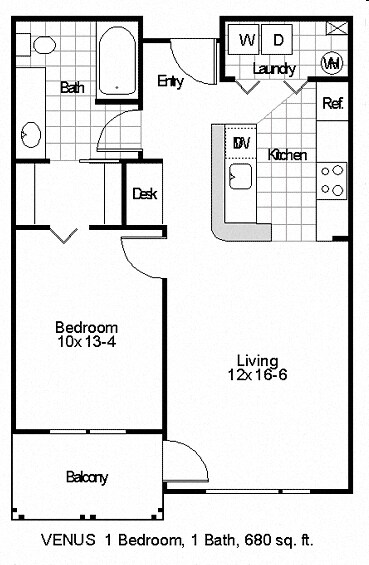 Venus 509 floor plan
