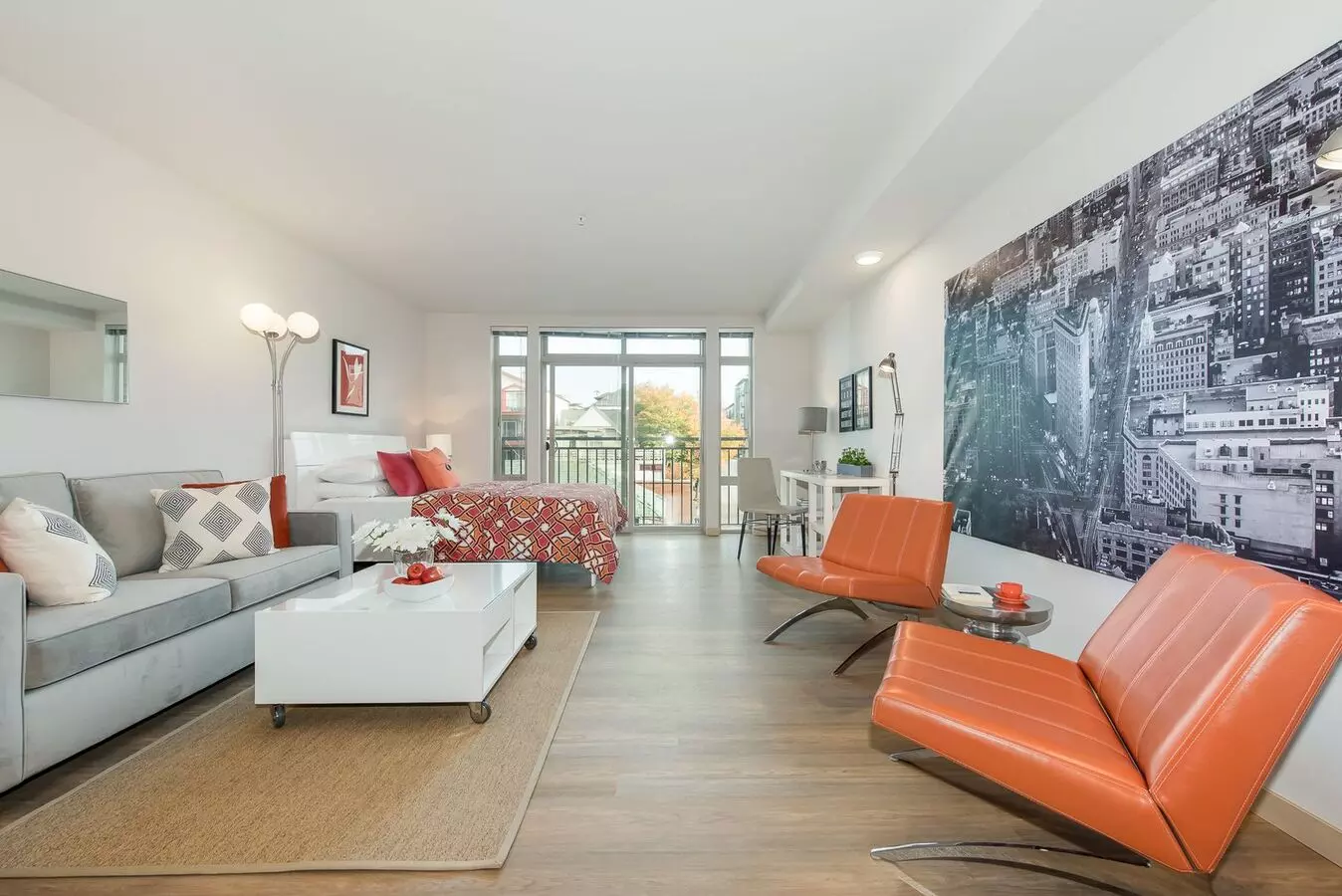 1BR/1BA floor plan