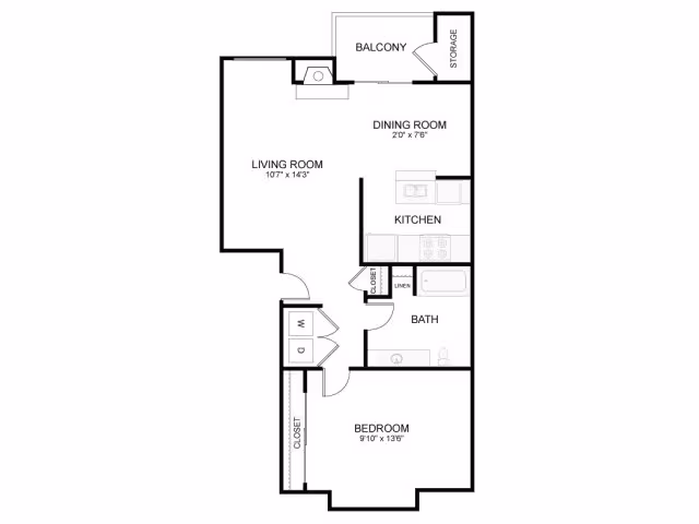 Manette G-101 floor plan