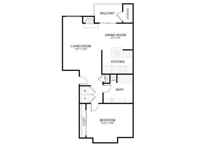 Manette H-205 floor plan