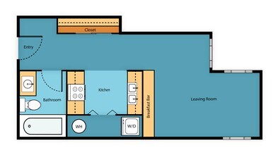 Studio B_504 floor plan