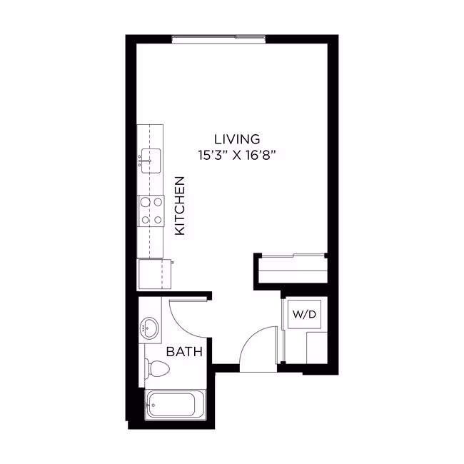 A1 402 floor plan