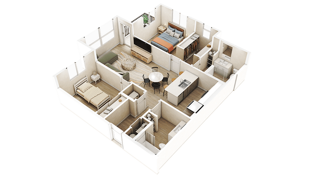 Cedar D108 floor plan