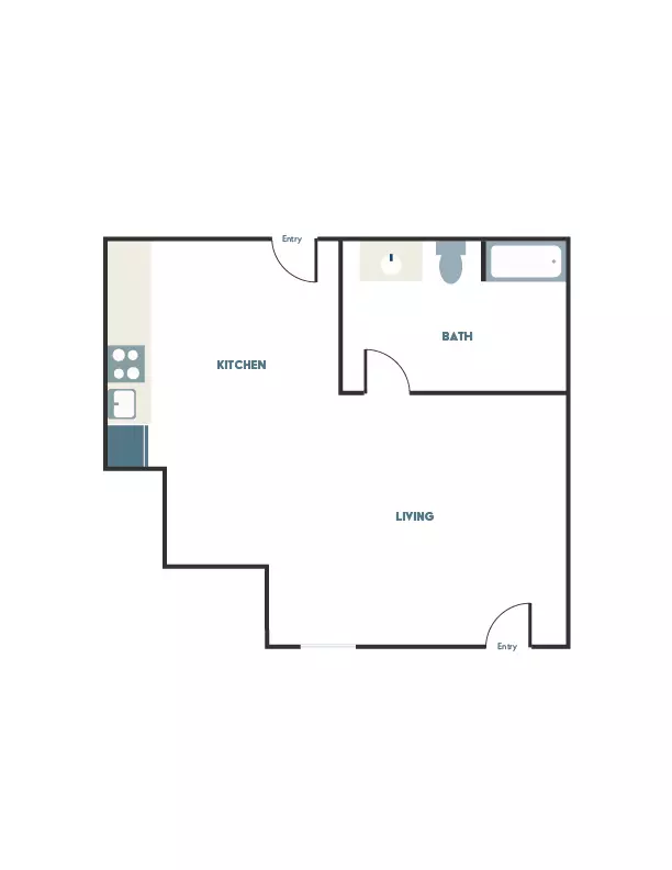 Unit 433 433 floor plan