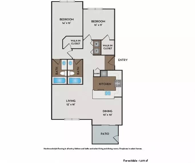 Forestdale & Oakmont M304 floor plan
