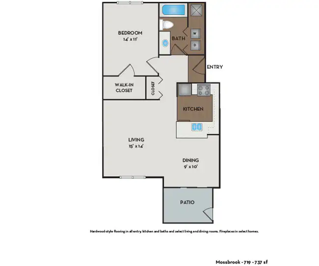 Unit J302 L103 floor plan