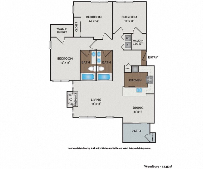 Unit G101 C306 floor plan