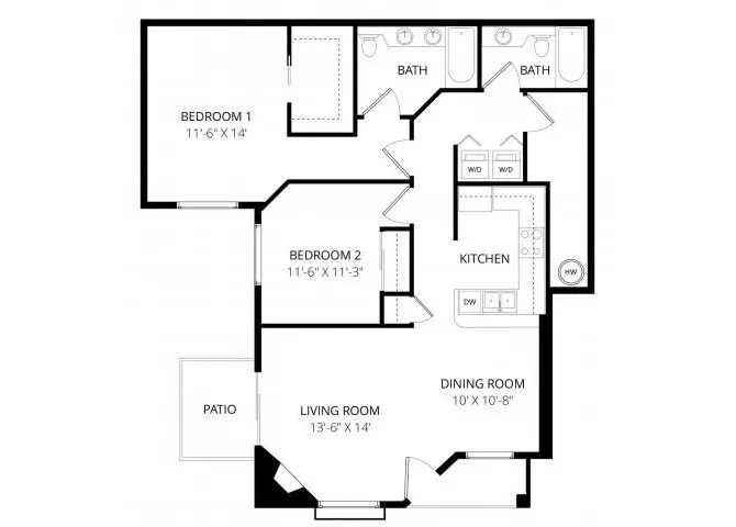 Palomino M105 floor plan