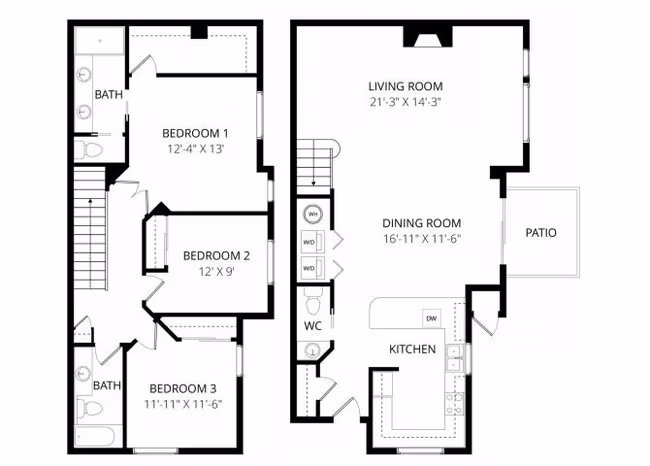 Unit - L099 floor plan