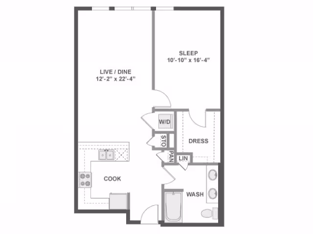A4b North-124 floor plan