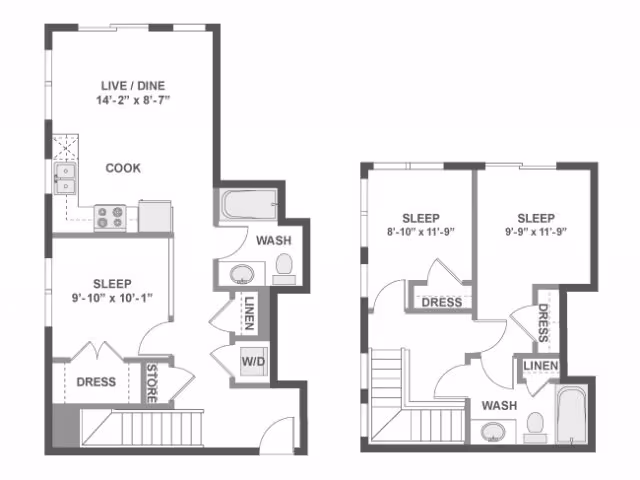 D1L North-250 floor plan