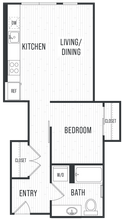 1E B617 floor plan