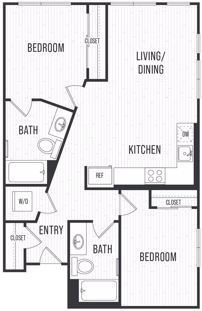 2B B930 floor plan