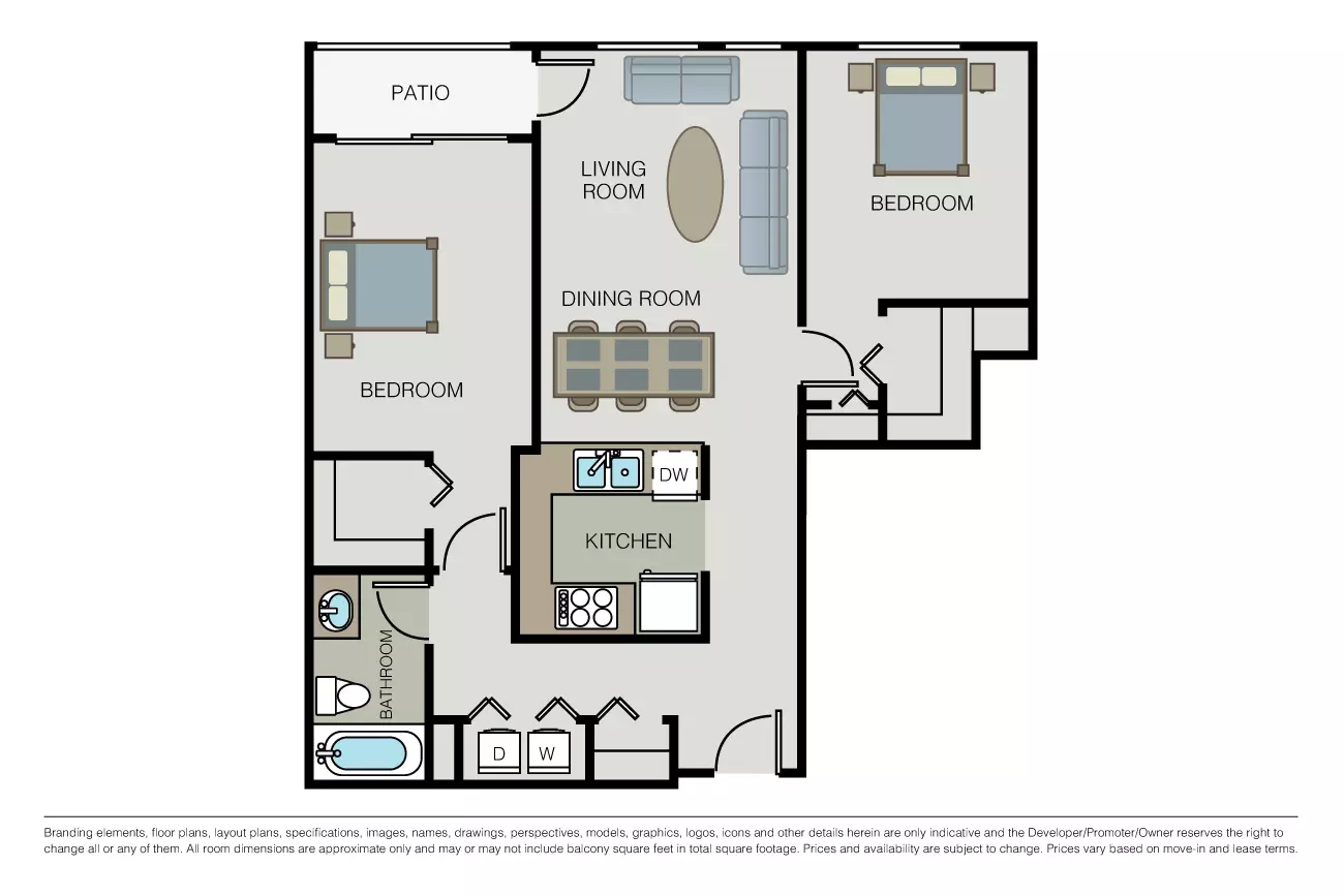 Plan 21B A306 floor plan