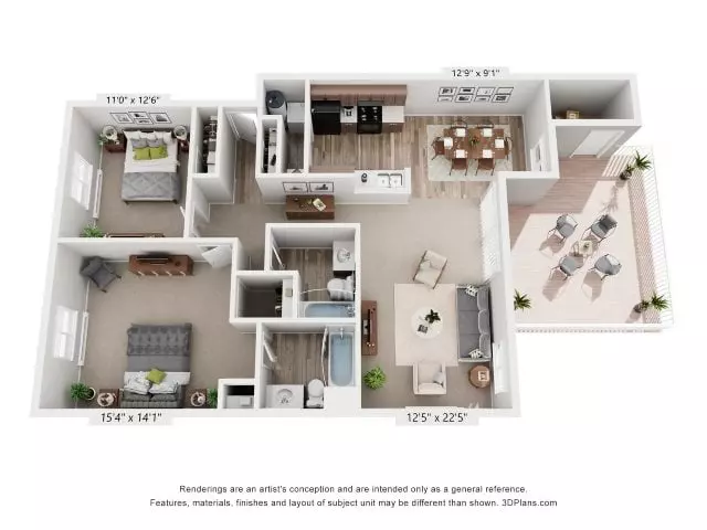 Unit 46102 46102 floor plan
