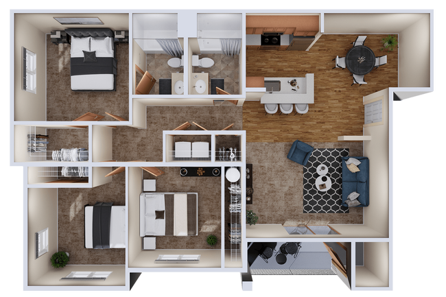 Juniper F307 floor plan