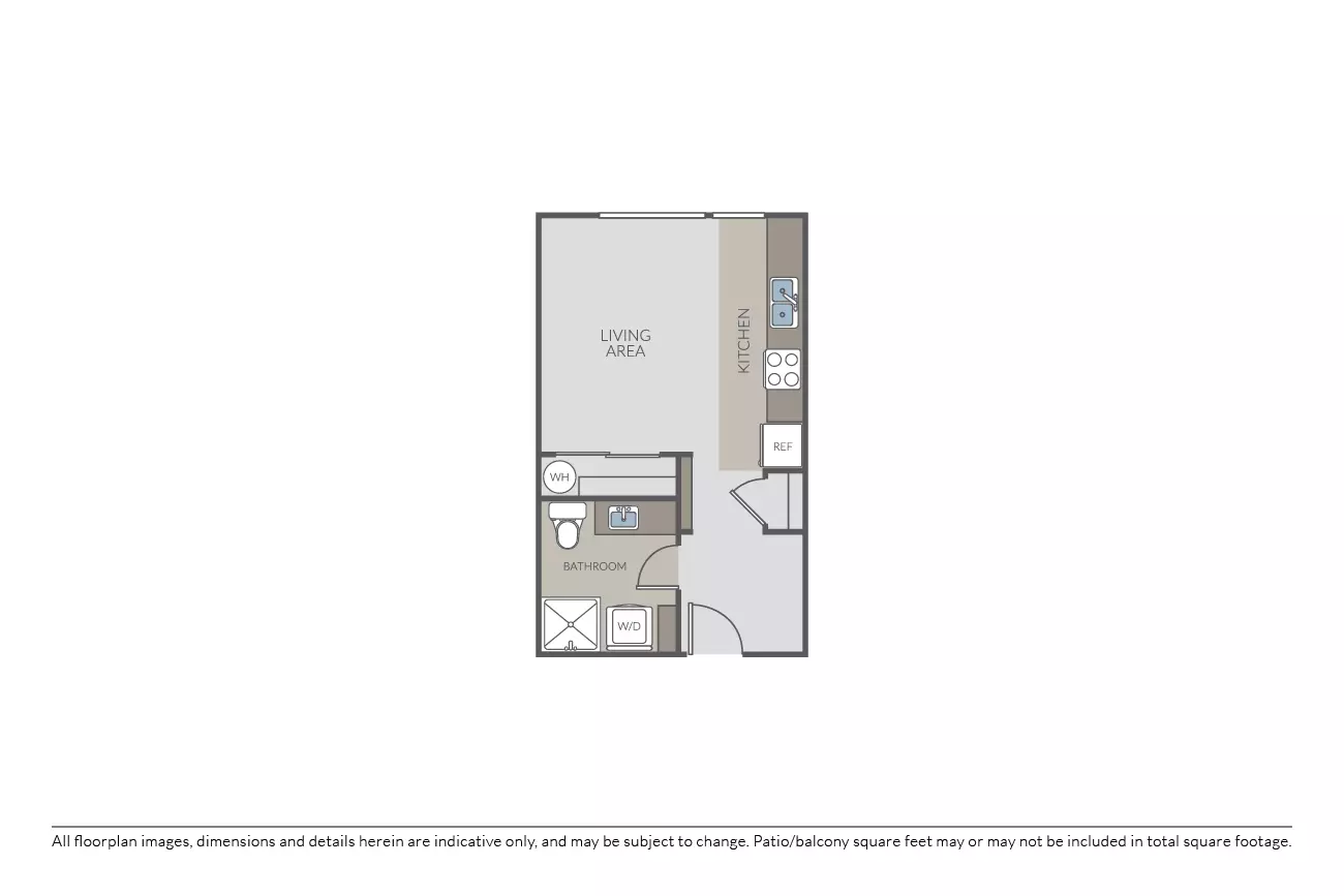 Unit E401R E401R floor plan