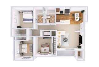 Heron J308 floor plan