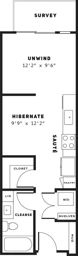 Unit 417 417 floor plan