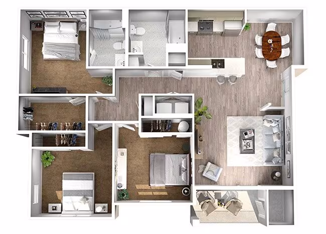 Kingston F201S floor plan