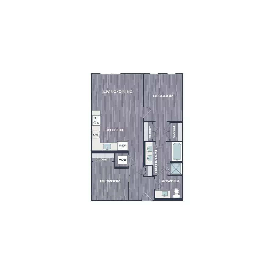 Unit N403 N403 floor plan