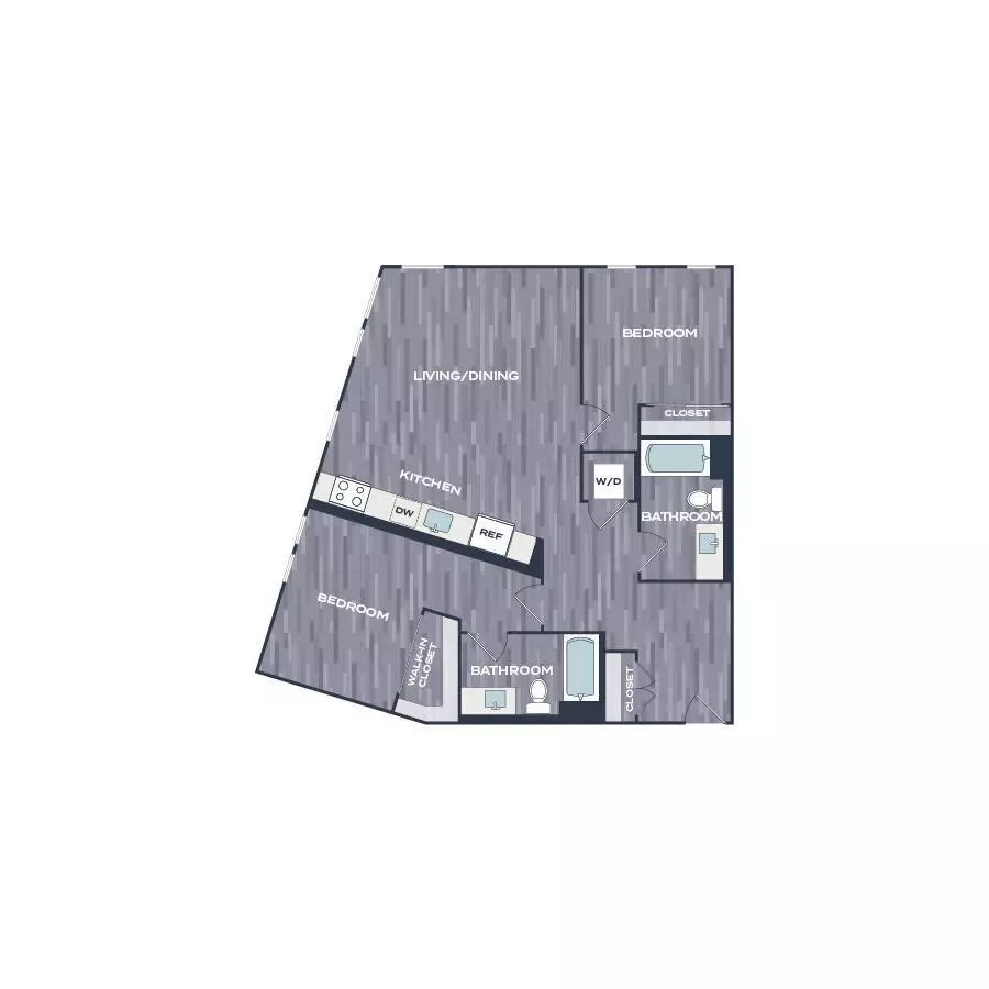 Unit E434 E434 floor plan