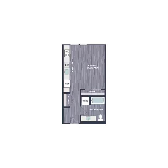 Unit N512 N410 floor plan