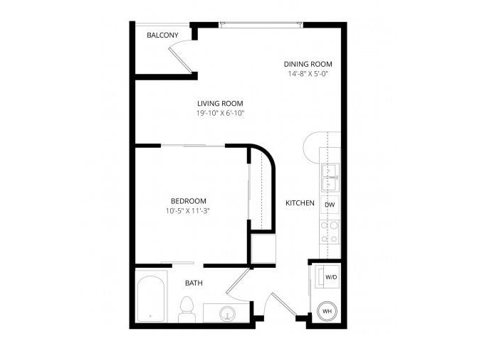Unit 203 203 floor plan