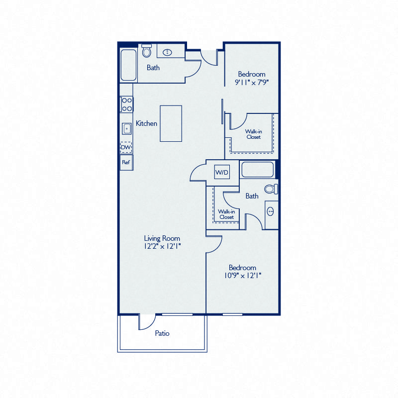 Unit 605 605 floor plan