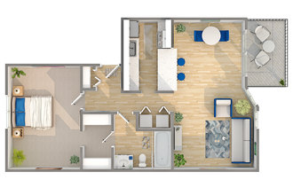 A1 C-C204 floor plan