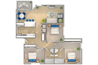 C1 B-B201 floor plan