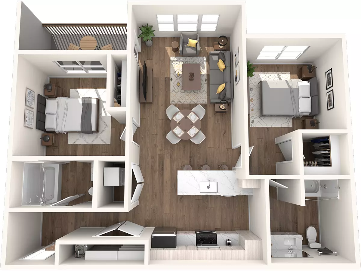 Thompson 1-D1 floor plan