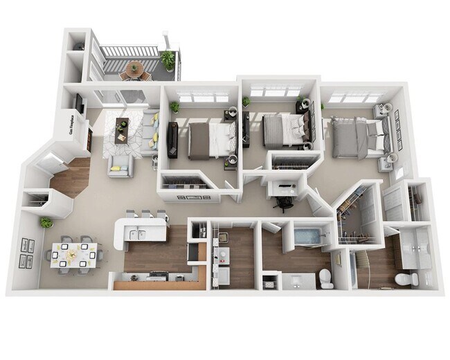 Unit G208 G208 floor plan