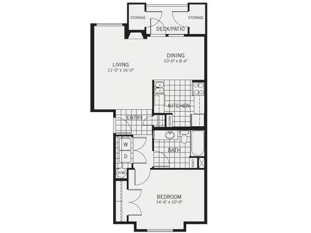 AVALON K-203 floor plan