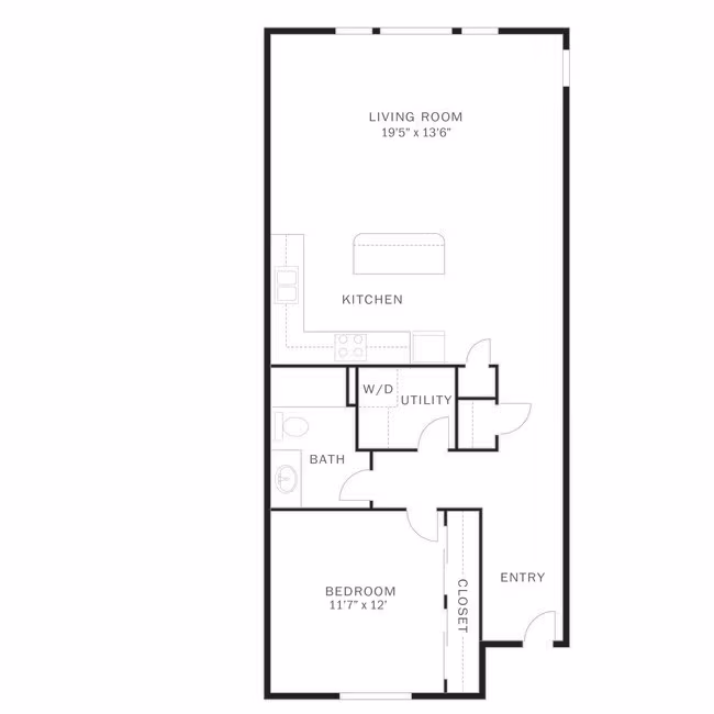 1J 1-735 floor plan