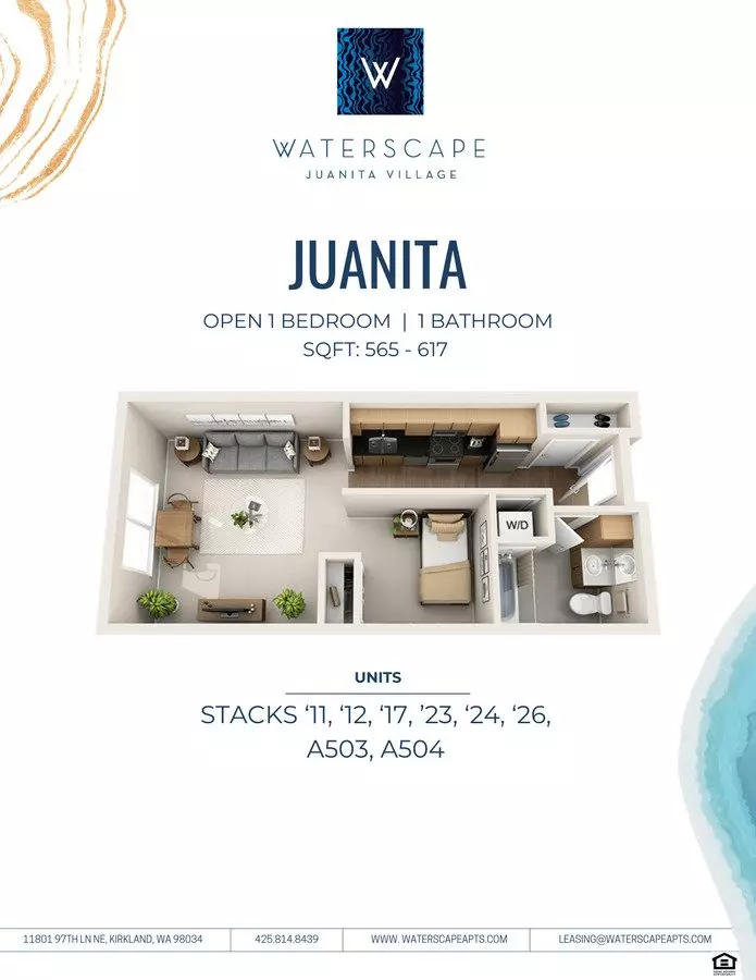 Unit Washer Washer floor plan