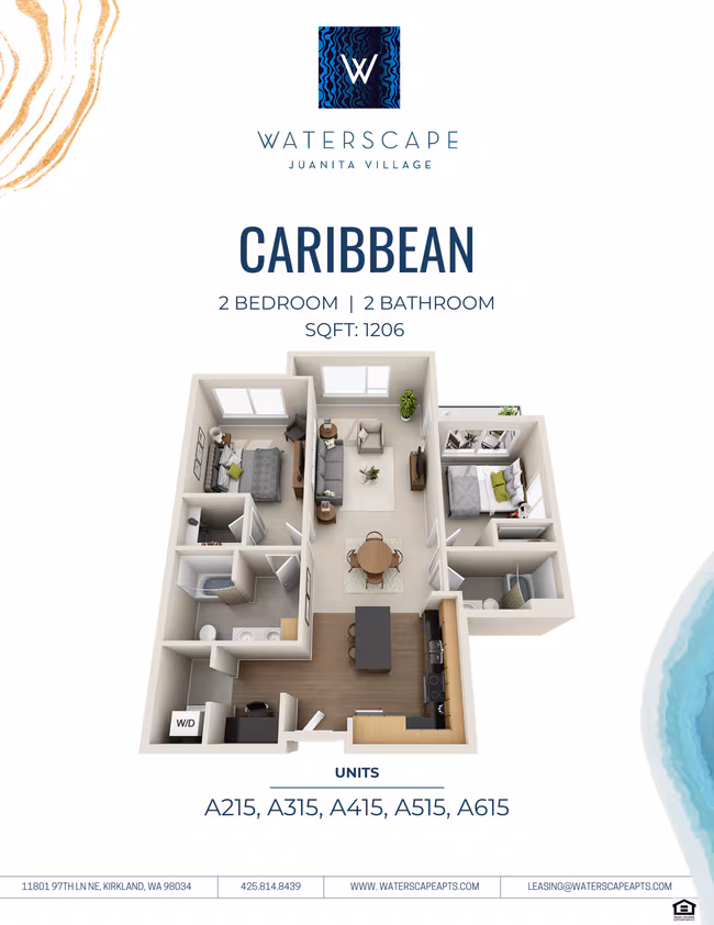 Caribbean A215 floor plan