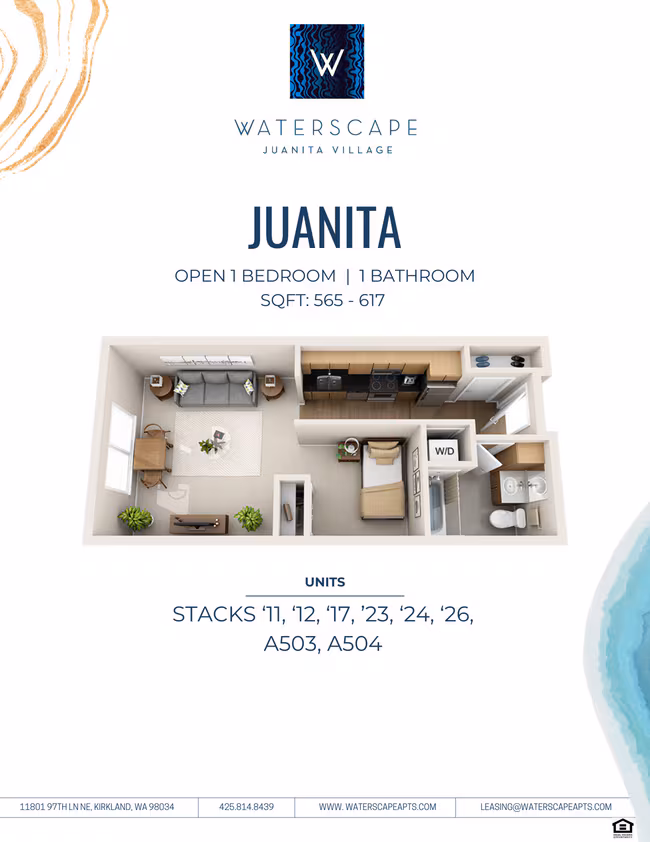 Juanita A504 floor plan