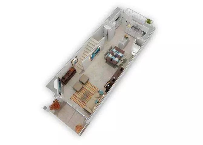 Unit K-104 K-104 floor plan