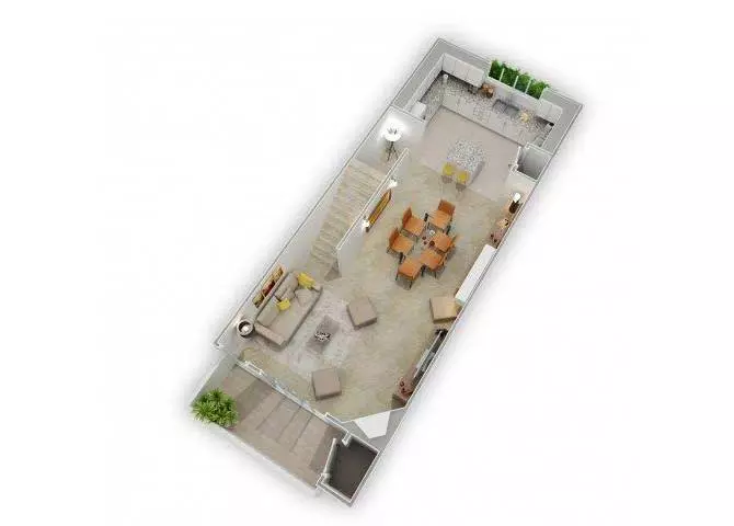 Unit H-845 H-845 floor plan